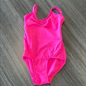 Tiger Friday Kids Pink Dance Leotard CM